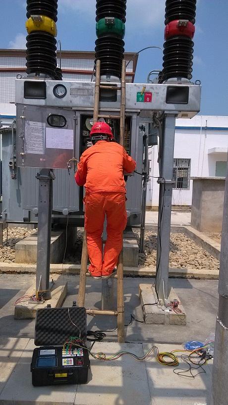 華電高科為南寧上林供電公司提供現場指導01 華電高科為南寧上林供電公司提供現場指導01