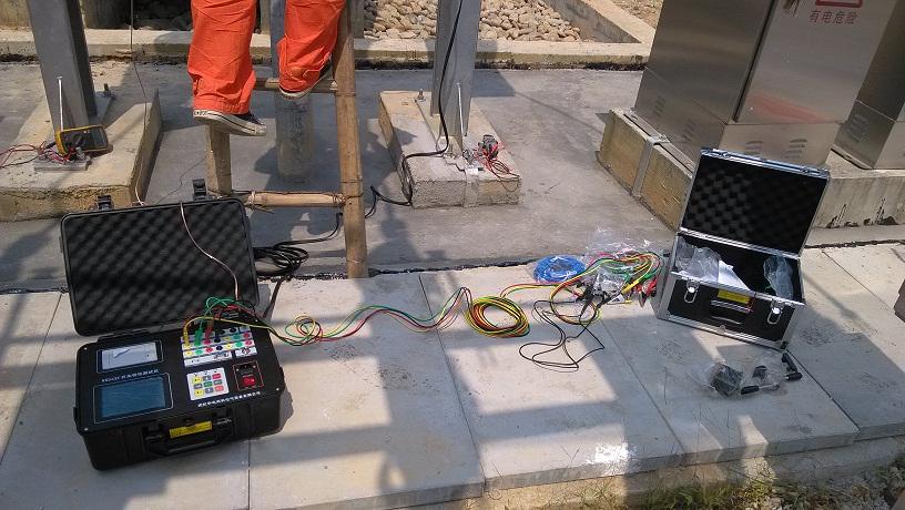 華電高科為南寧上林供電公司提供現場指導03 華電高科為南寧上林供電公司提供現場指導03