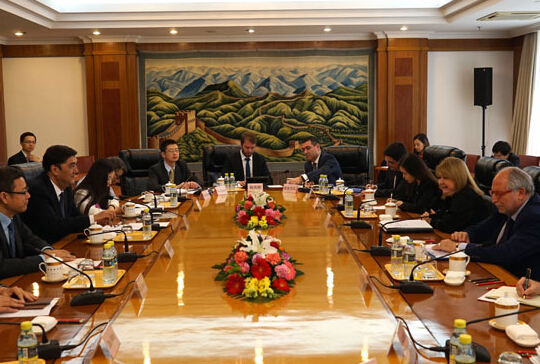 努爾·白克力會見阿根廷外交和宗教事務(wù)部部長